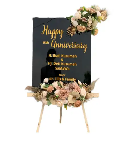 Papan Bunga Akrilik Tegineneng